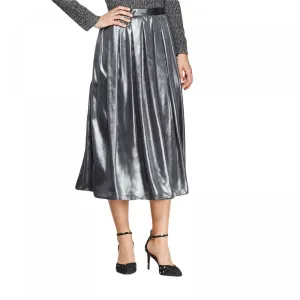 Who What Wear Women's Mid Rise Flowy Midi Skirt