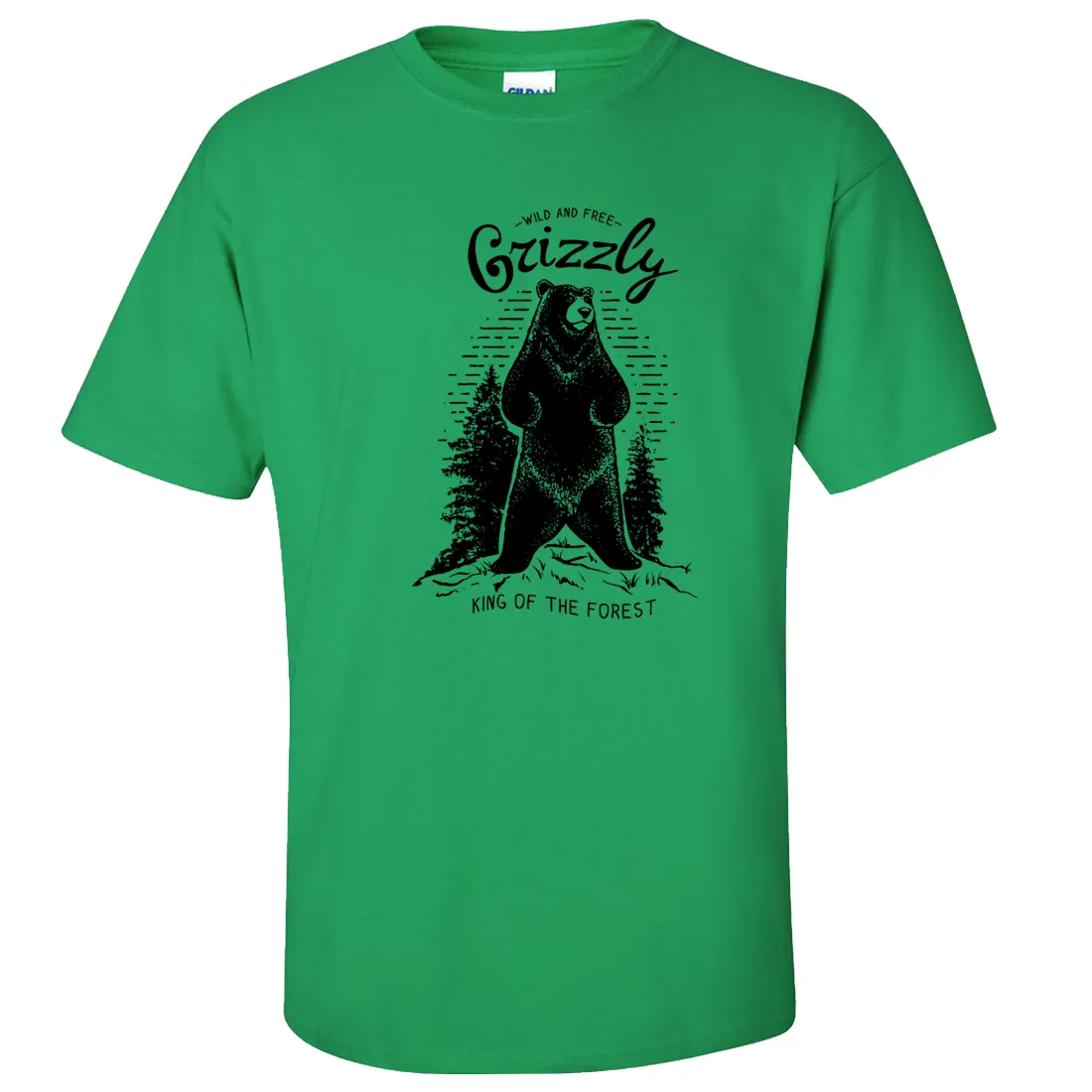 Wild And Free Grizzly Asst Colors T-shirt/tee