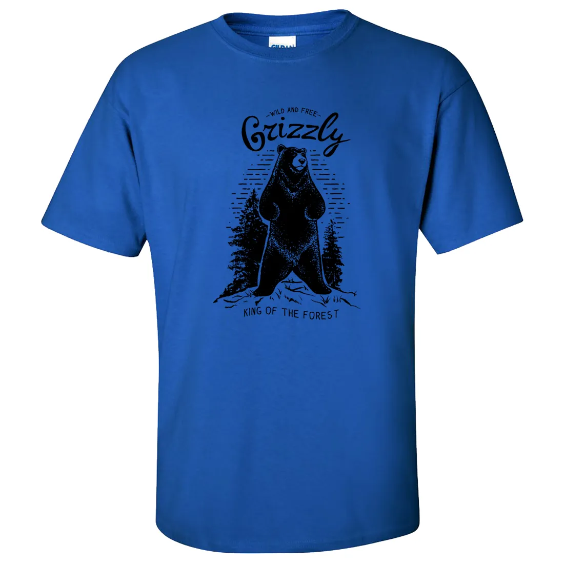Wild And Free Grizzly Asst Colors T-shirt/tee