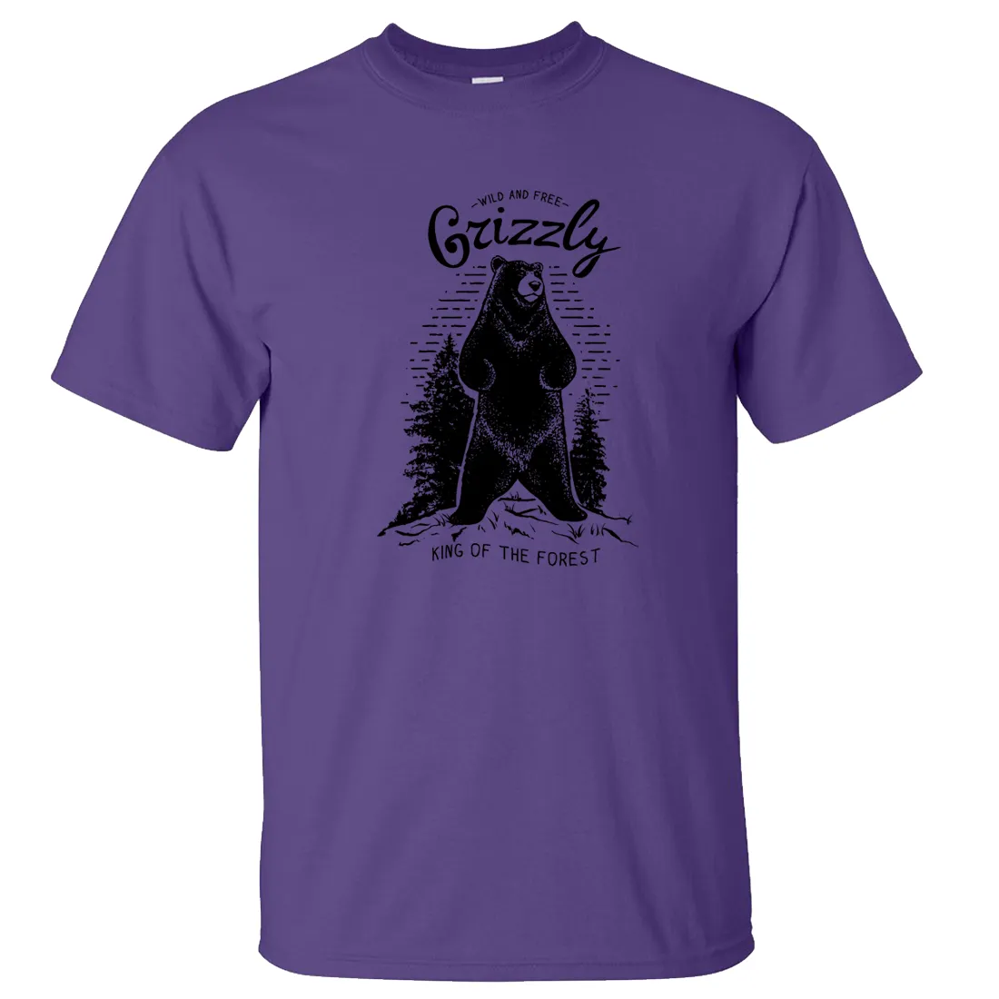 Wild And Free Grizzly Asst Colors T-shirt/tee
