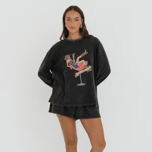 Wild Cowgirl Short Set (Black)