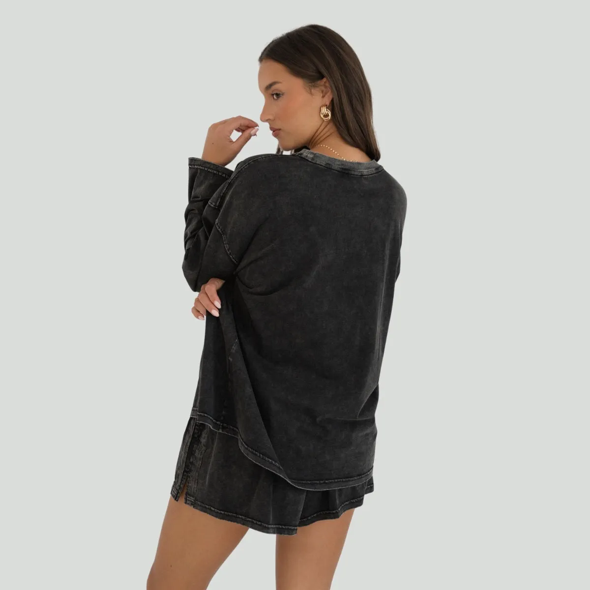 Wild Cowgirl Short Set (Black)