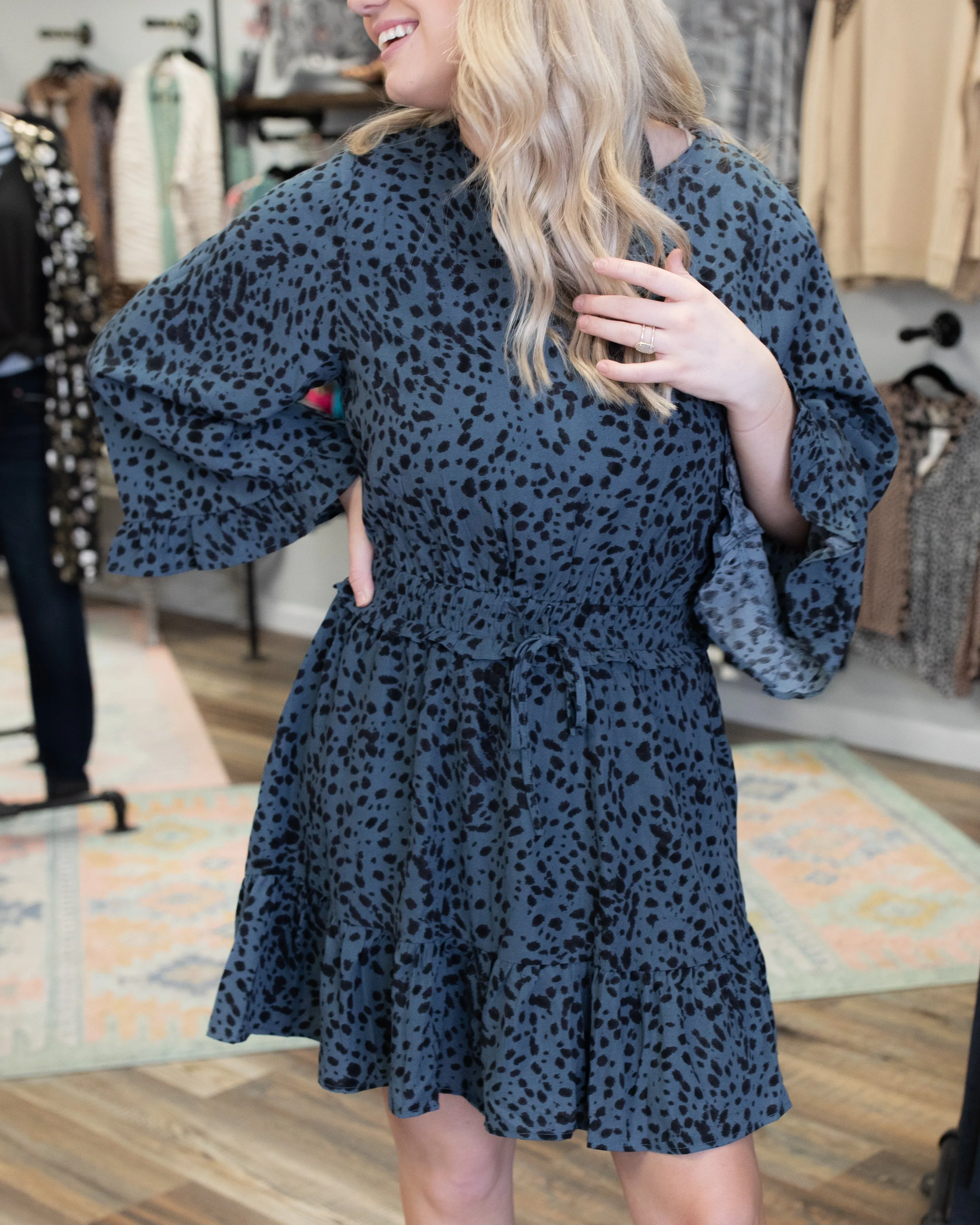 Winter Blues Dress