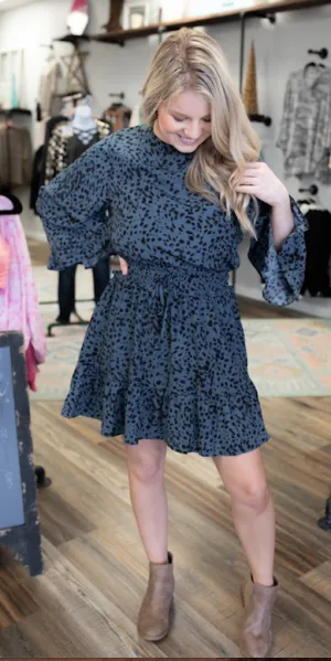 Winter Blues Dress