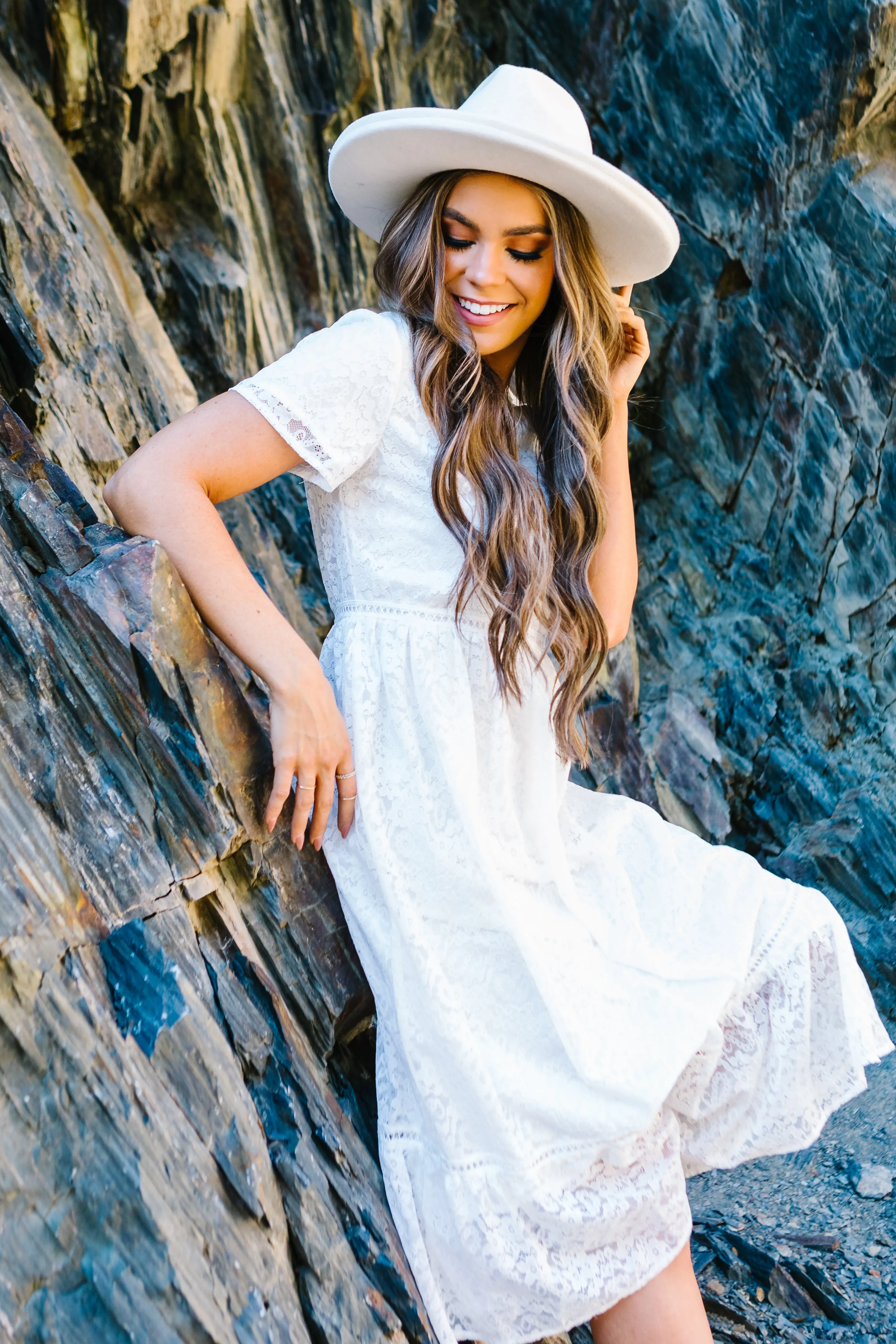 With All My Heart Lace Dress