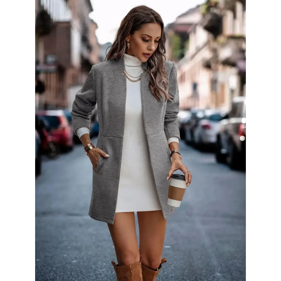 Women's Formal Slim Fit Coat | Lightweight