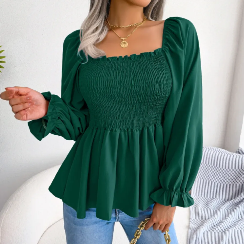Women's Loose Fit Chiffon Blouse