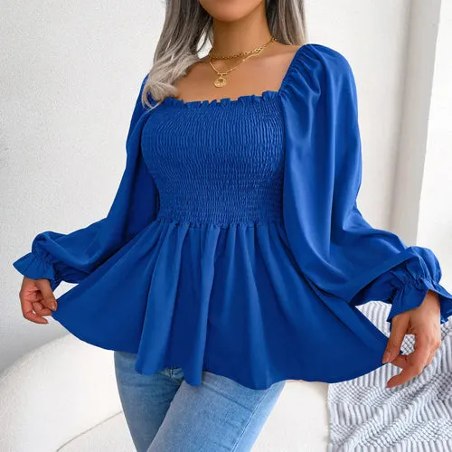 Women's Loose Fit Chiffon Blouse