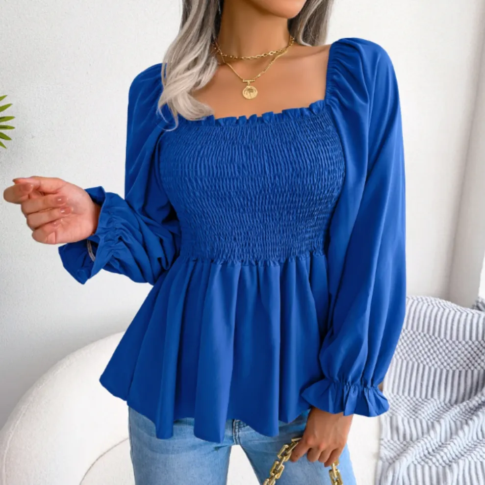 Women's Loose Fit Chiffon Blouse