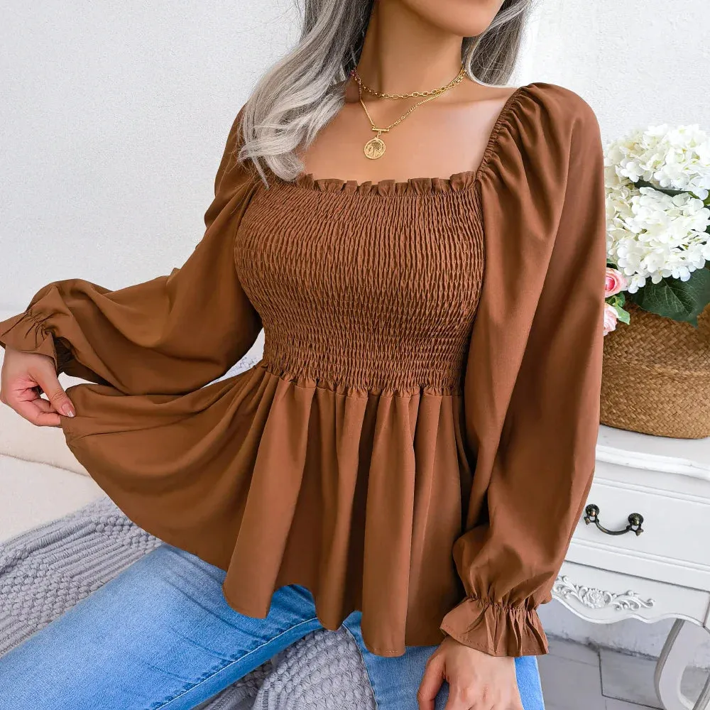 Women's Loose Fit Chiffon Blouse