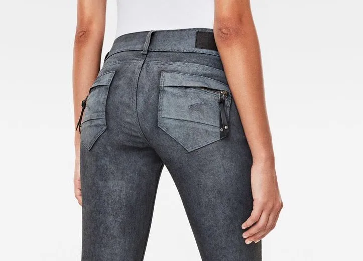 Women's MIDGE CODY MID SKINNY Denim Dark Aged Cobler Jeans