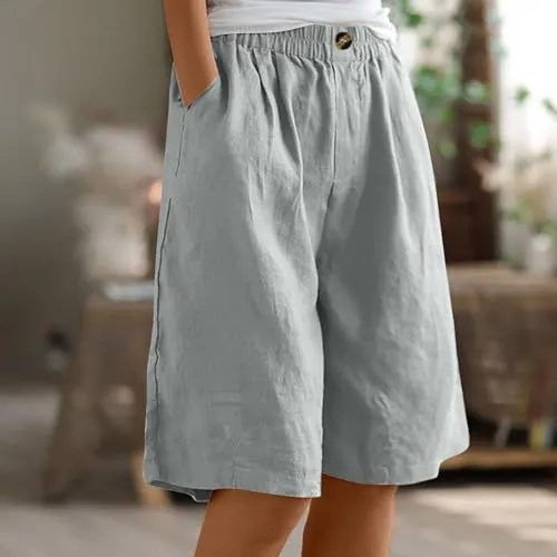 Womens Shorts Casual High Waisted Chino Butt Lift Lightweight Stretch Casual Golf Shorts with Pockets Today Deals Prime Haul Store Clearance Outlet