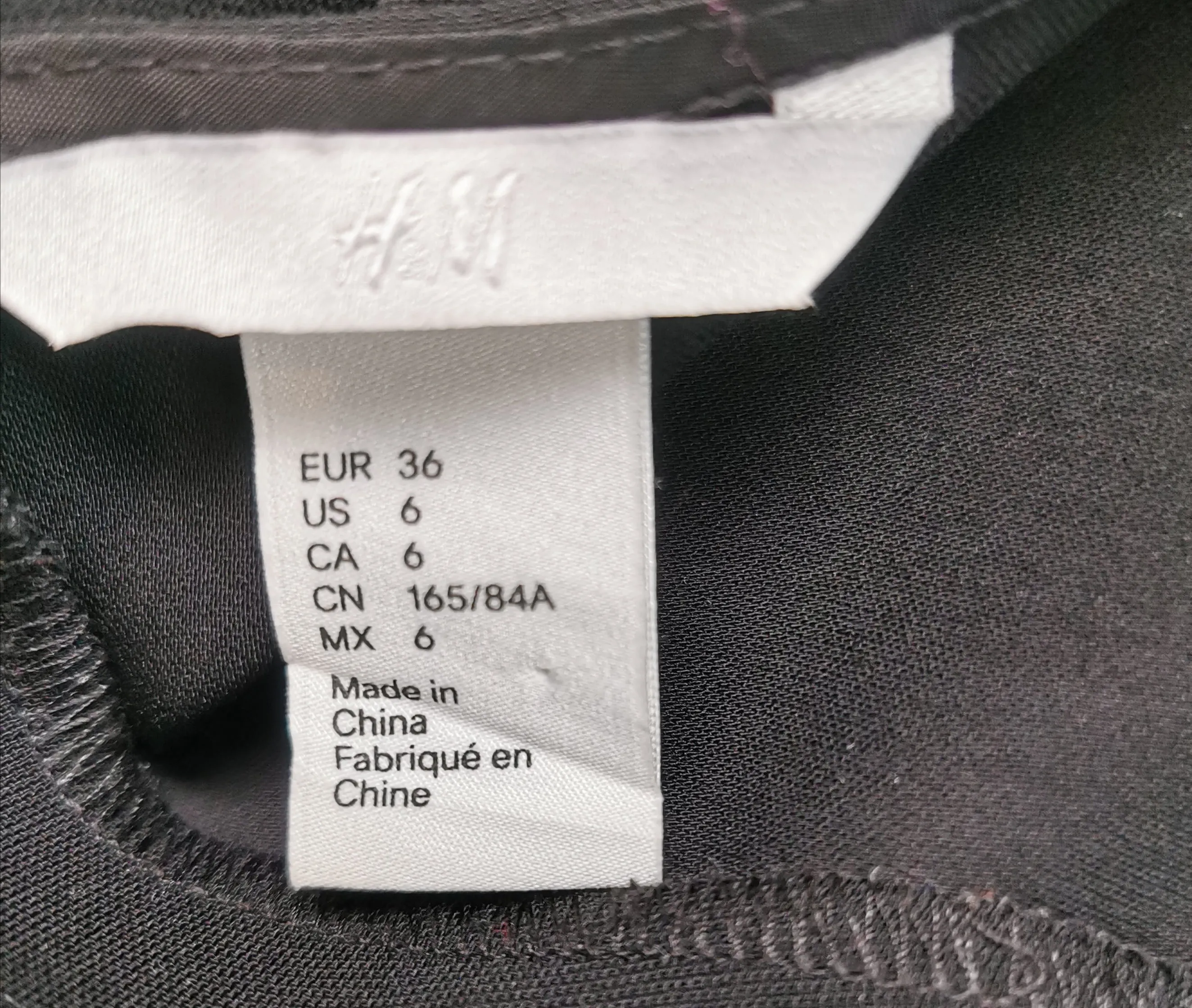 WOMENS SIZE 6 - H&M, Black Dress, Lace Inset EUC B53