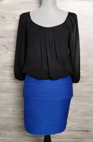WOMENS SIZE 7/8 - B. DARLIN, Fitted & Flowy Dress EUC B56