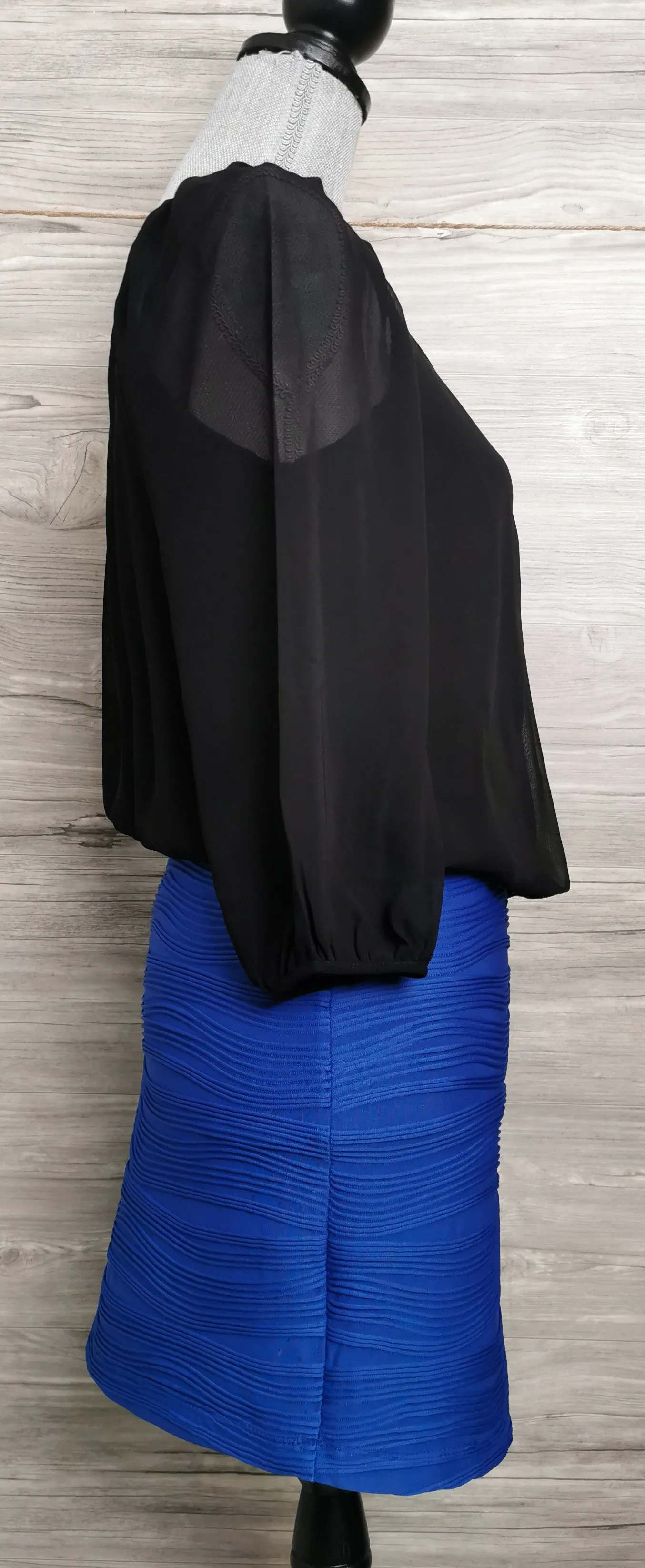 WOMENS SIZE 7/8 - B. DARLIN, Fitted & Flowy Dress EUC B56