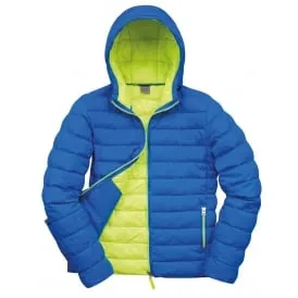 Women's snow bird hooded jacket