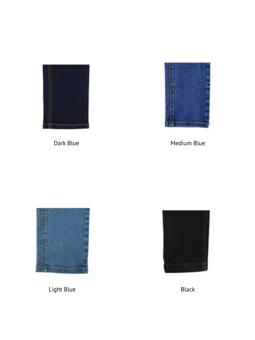 Women's Traditional 100% Cotton Custom Tailored Jeans