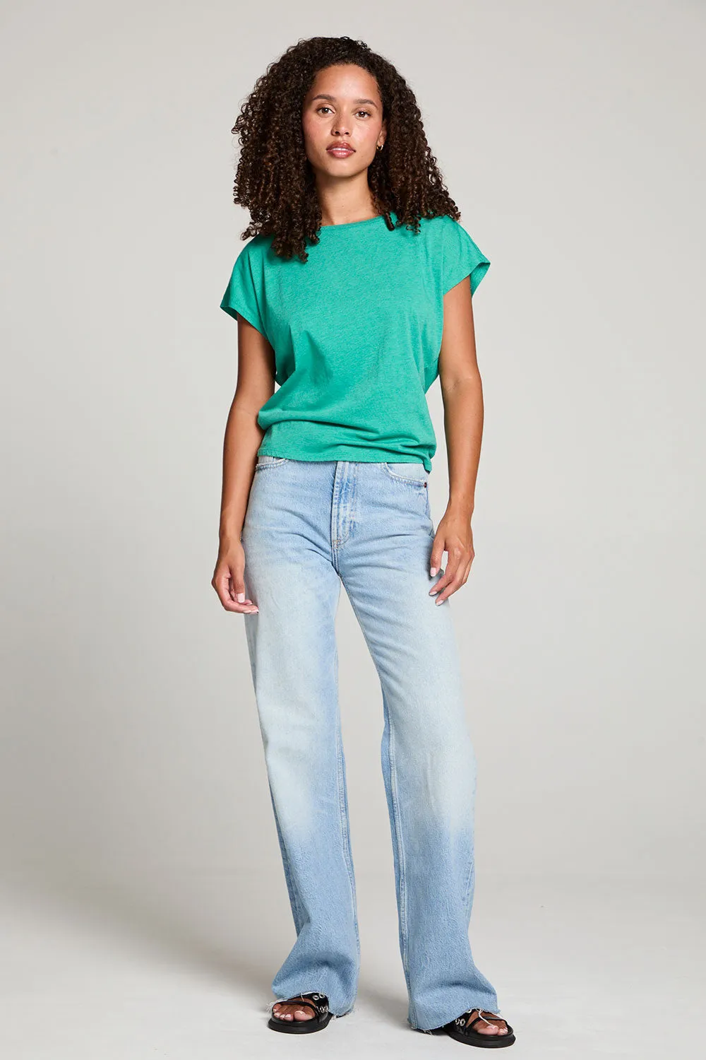 Wylie Clover Green Tee