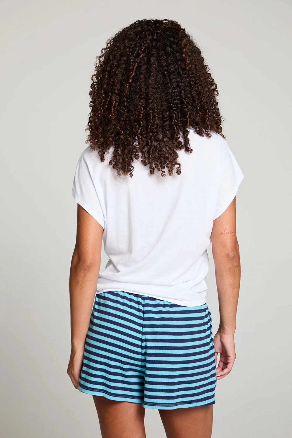 Wylie White Tee
