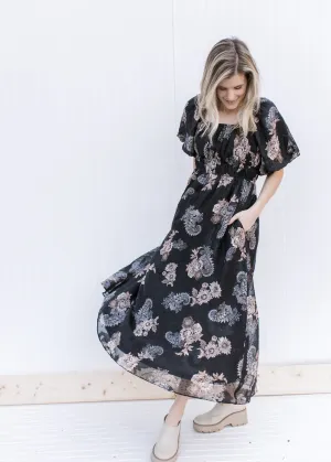 X Glowing Black Dress