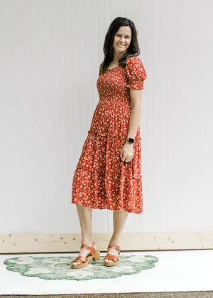 X In Mandarin Red Dress