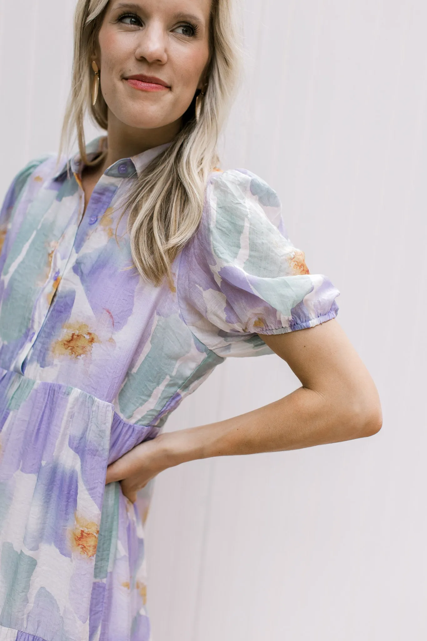 X Misty Lavender Dress