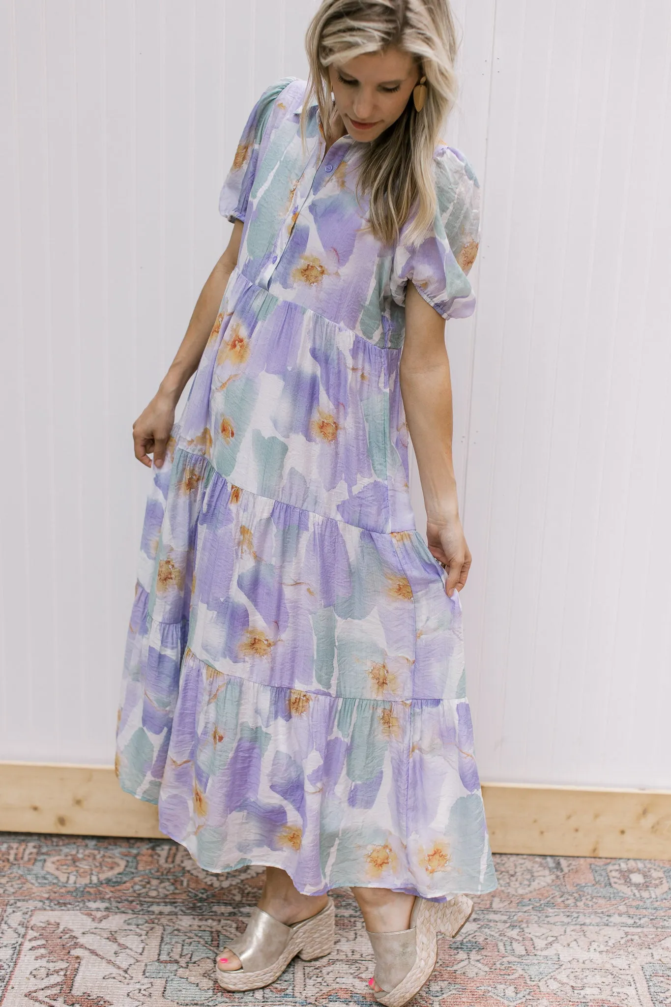 X Misty Lavender Dress