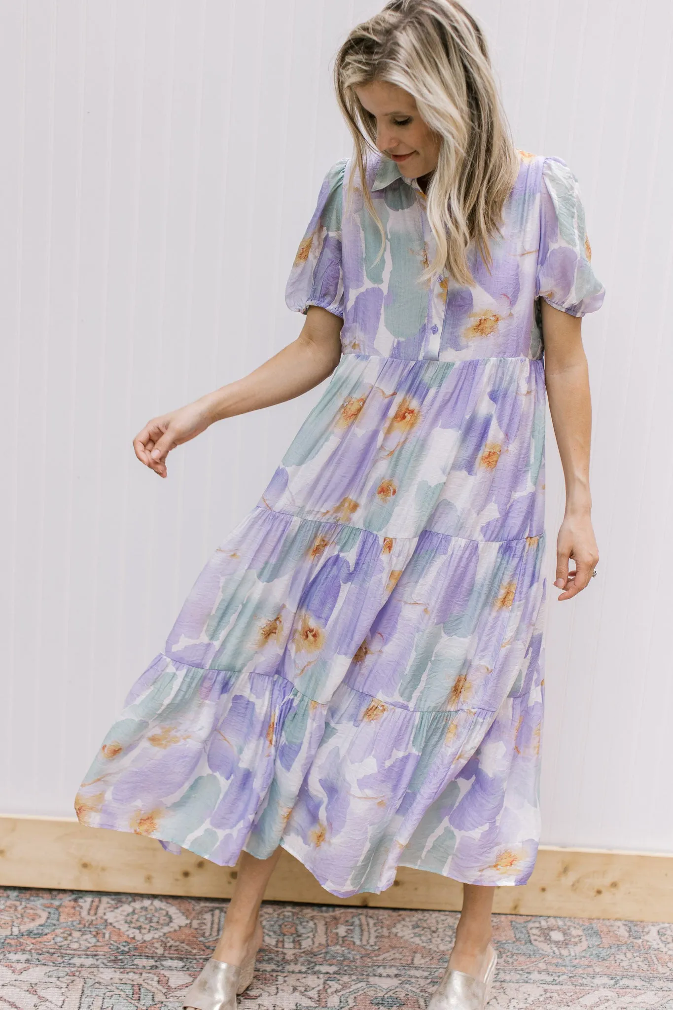 X Misty Lavender Dress