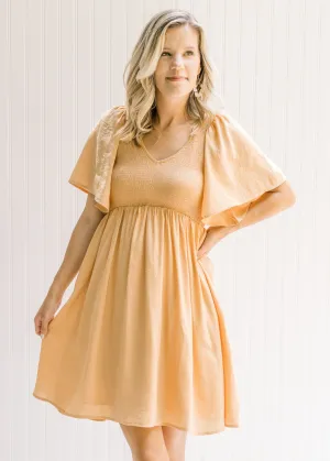 X Summer Salmon Dress