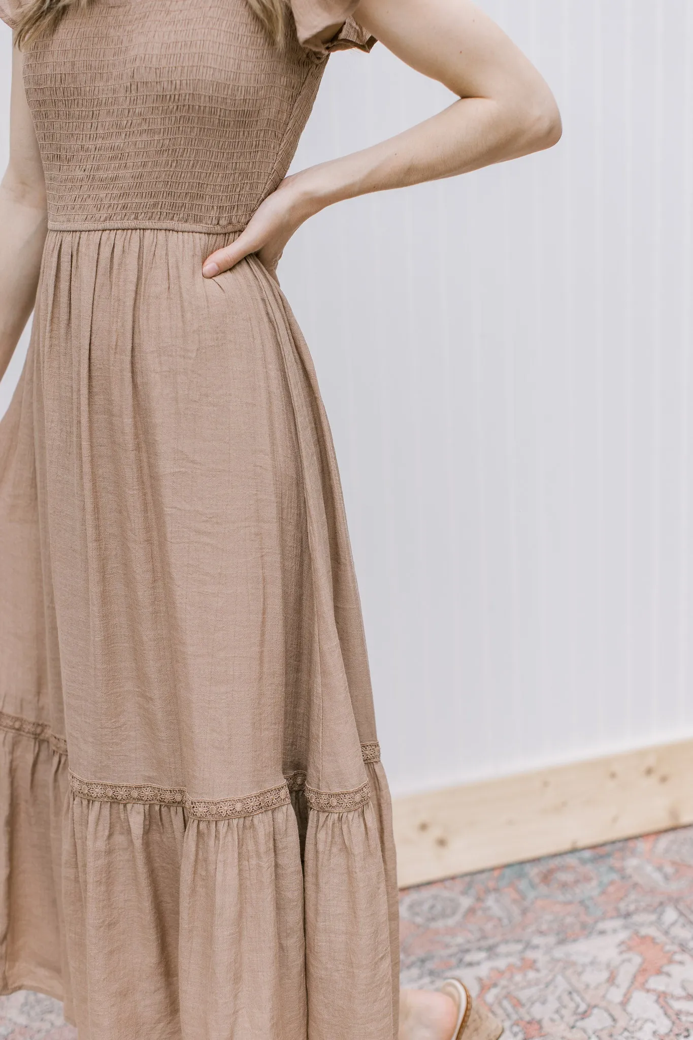XZ Chocolate Truffle MIdi Dress