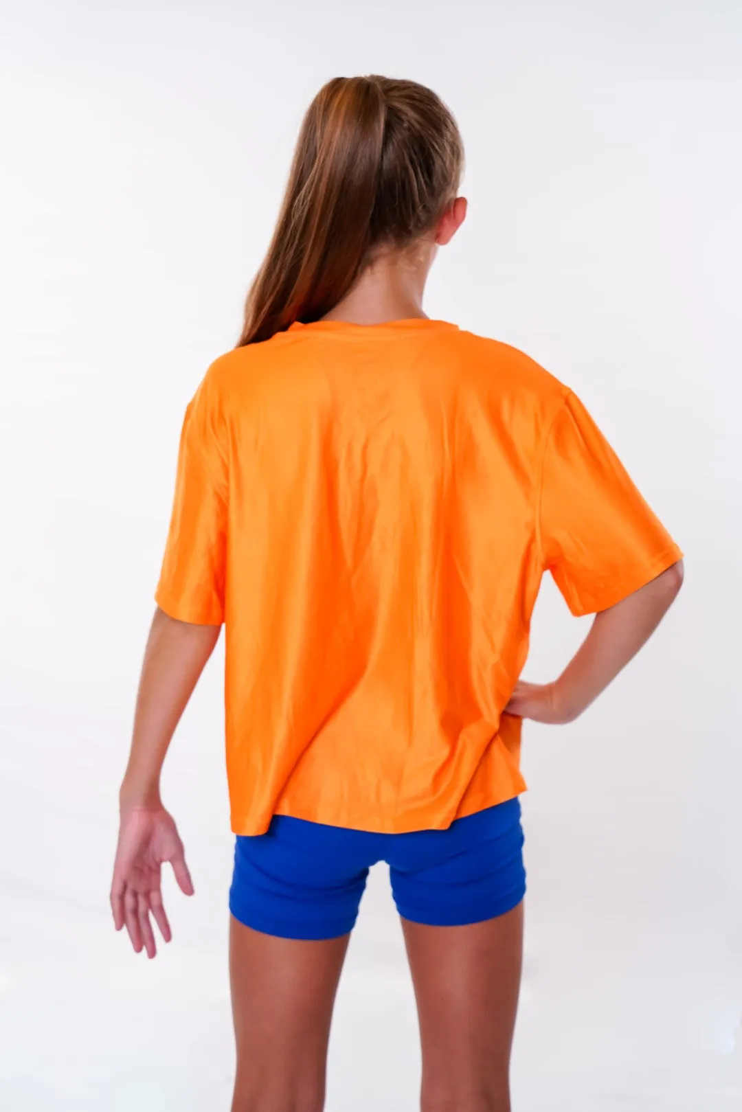 Yellow Marigold Cropped T Shirt
