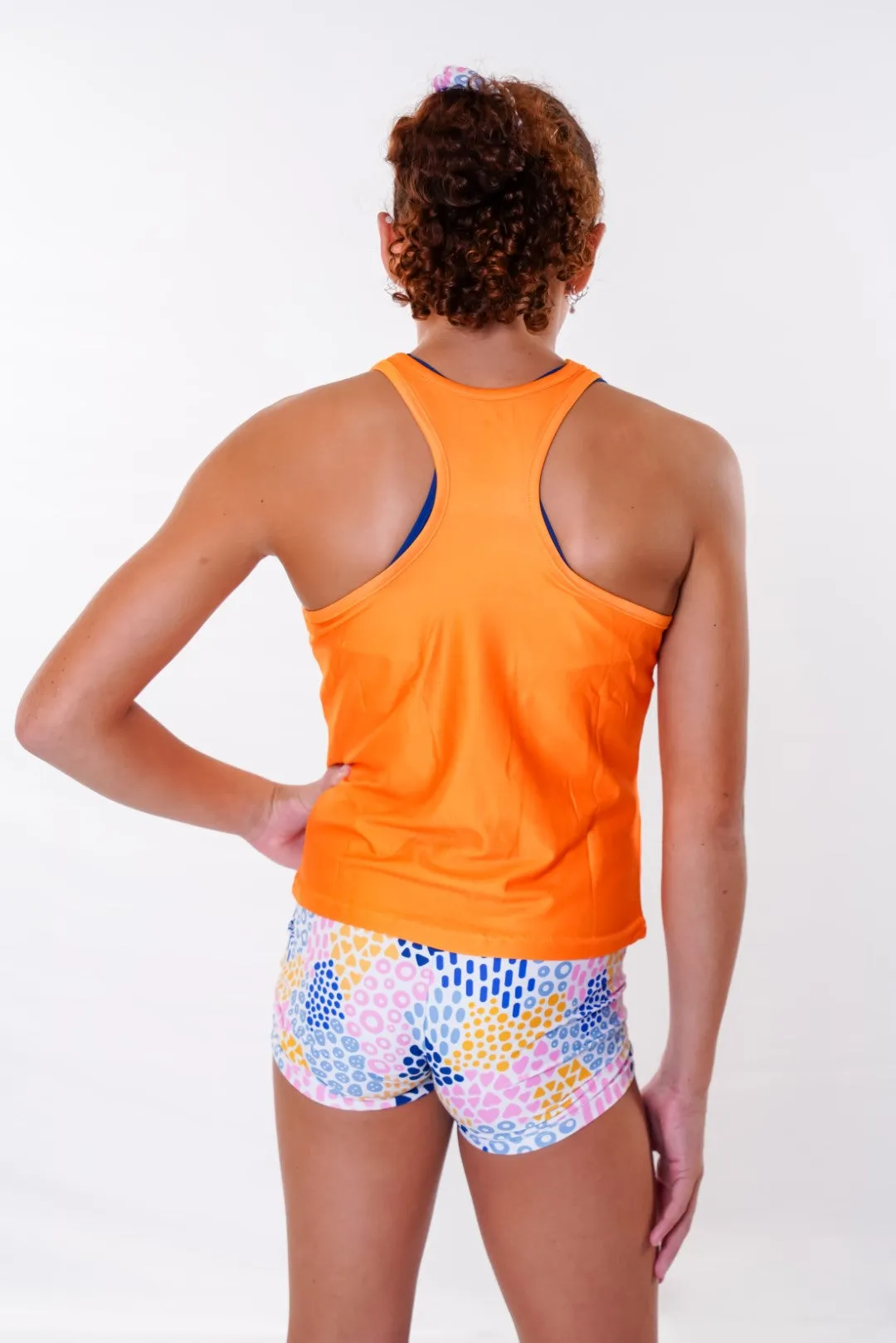 Yellow Marigold Singlet Top