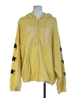 Yellow Spell Out Hoodie