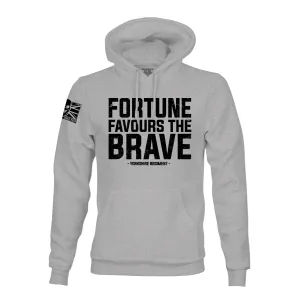 YORKSHIRE REGIMENT MOTTO (FORTUNE FAVOURS THE BRAVE) HOODIE