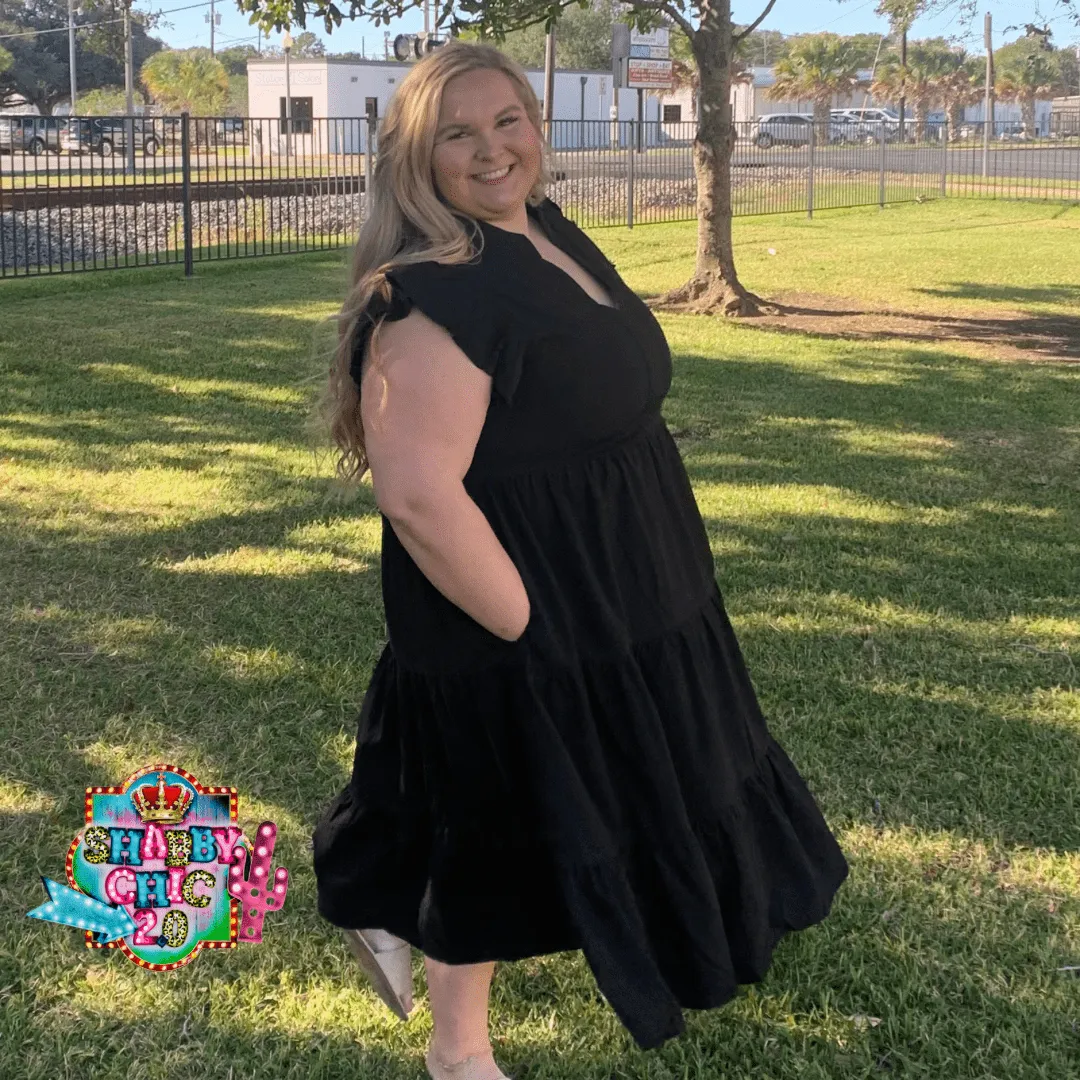 You Deserve It Dress - Black