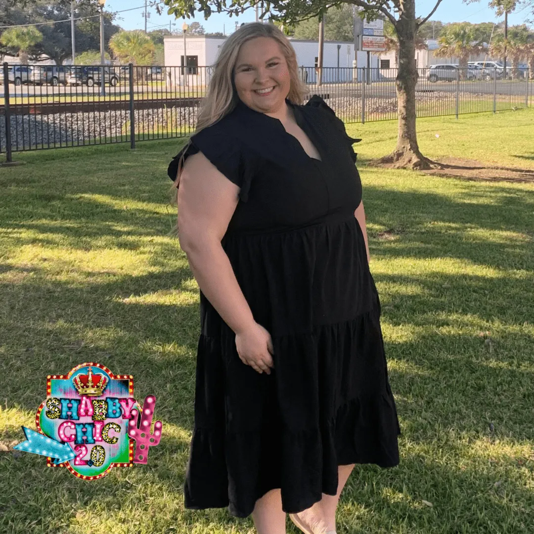 You Deserve It Dress - Black