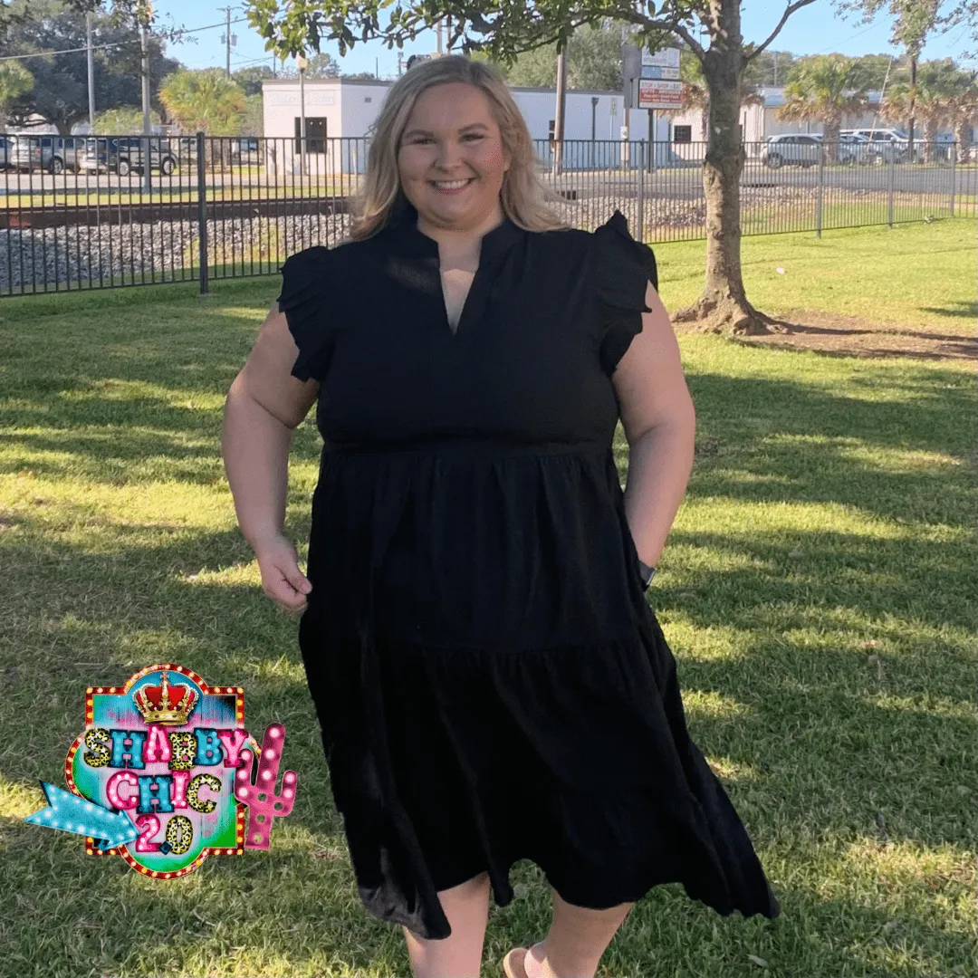 You Deserve It Dress - Black
