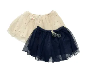 Zara lined tulle skirts(x2) - 12-18m