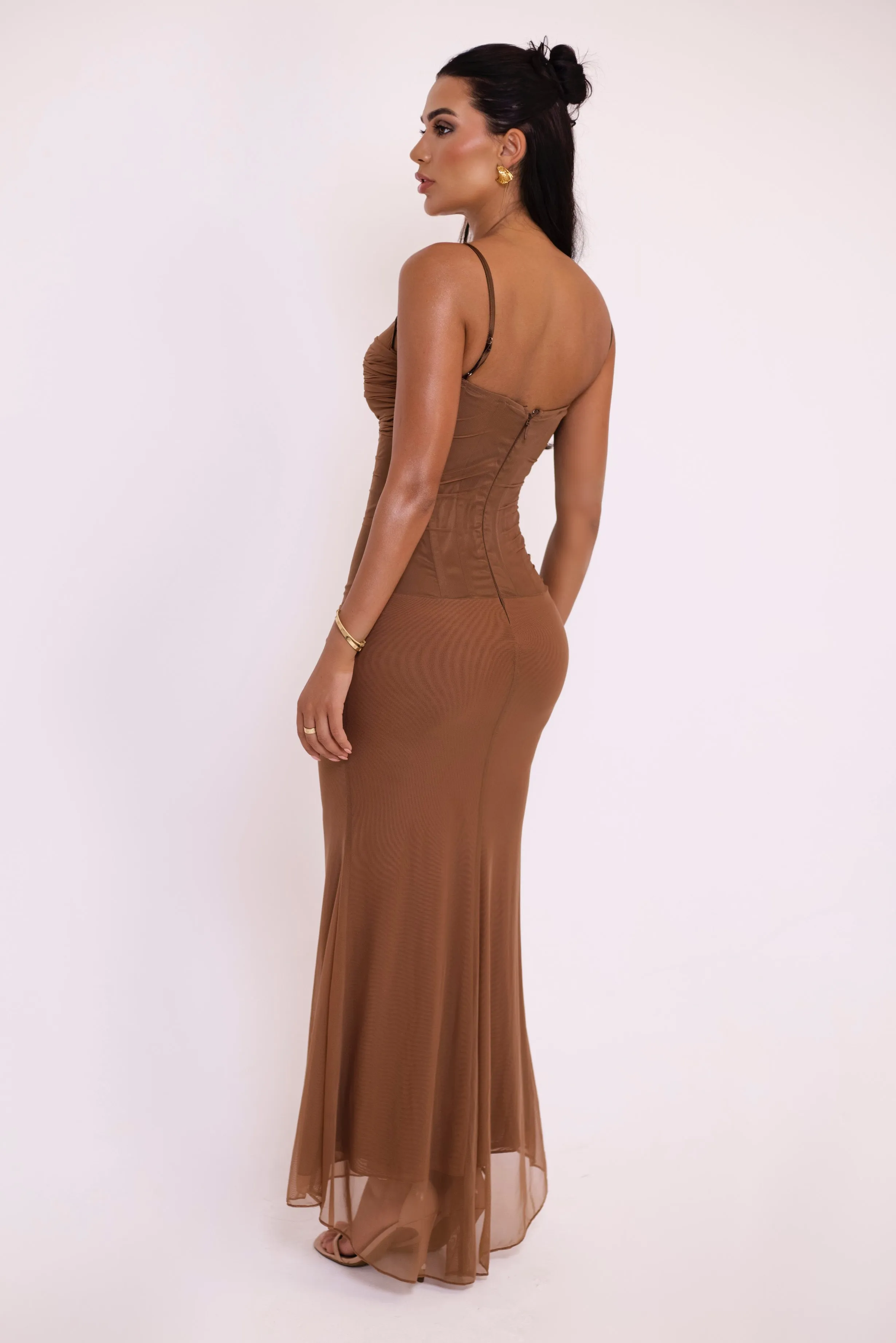 Zenita Taupe Dress