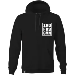 ZRO FKS GVN WHITE STAMP HOODIE